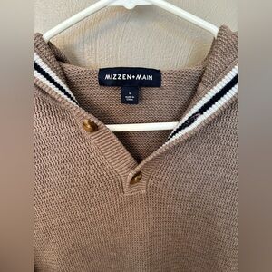 Mizzen+Main Knit Sweater with hood